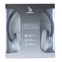 Wired Ombre Stereo Headphones With Mic