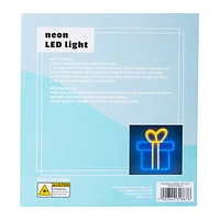 Present Neon LED Light 9.4in x 10.2in