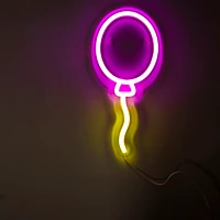 Balloon Neon LED Light 4.7in x 9.8in