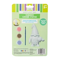 Paint Your Own Gnome Statue Kit