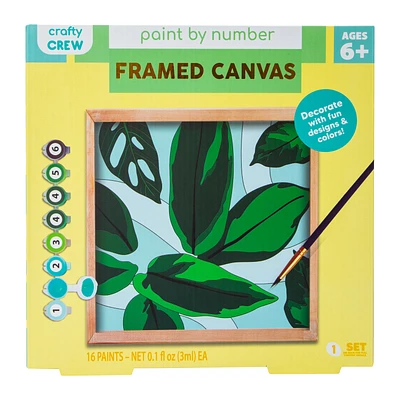 Paint By Number Framed Canvas Set