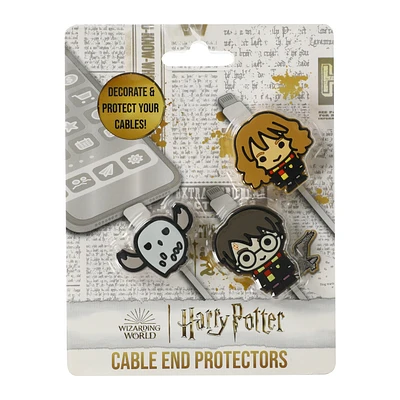 Novelty Character Cable End Protectors 3-Count