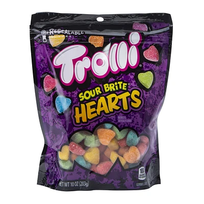 Trolli® Sour Brite Hearts 10oz Candy Bag