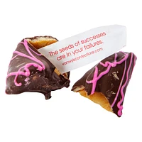 Olivier's Chocolaty Dipped Fortune Cookies 6-Count