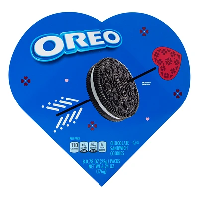 Oreo® Cookies Valentine Heart-Shape Box 6.24oz