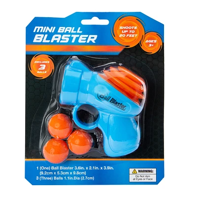 Mini Ball Blaster Toy 3.6in x 3.9in