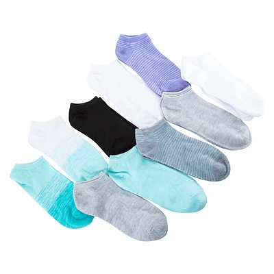 Ladies Low-Cut Socks 10-Pack