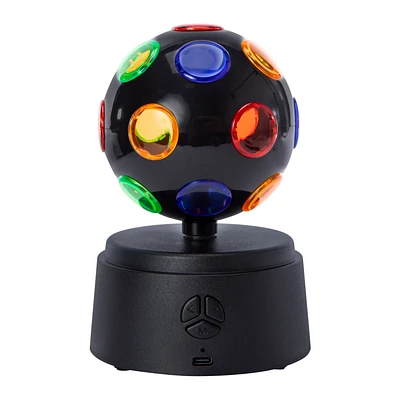 LED Wireless Disco Ball Bluetooth® Speaker 4.3in x 6.10in