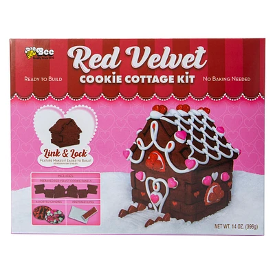 Valentine's Day Red Velvet Cookie Cottage Kit