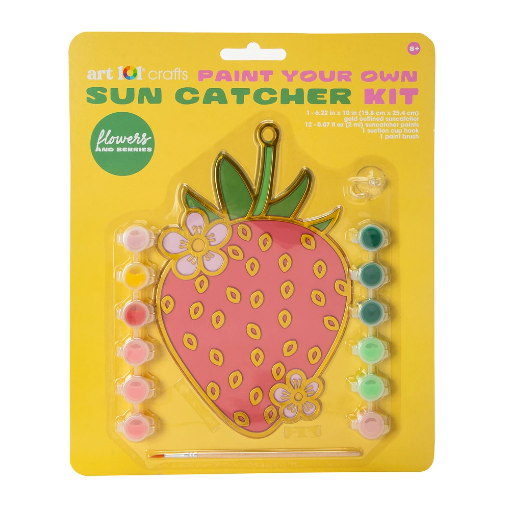 Art 101® Gallery® Paint Your Own Suncatcher Kit