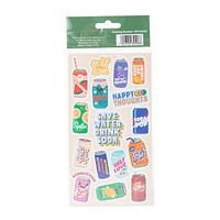 Scratch & Sniff Soda Scented Stickers 4-Sheets