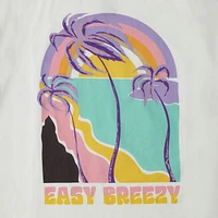 'Easy Breezy' Graphic Tee