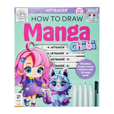 Art Maker™ How To Draw Manga Activity Book