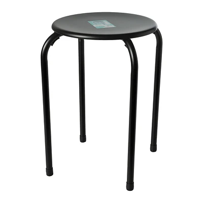 Solid Color Metal Stool 11in x 17in
