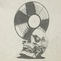 Record Skull Graphic Tee