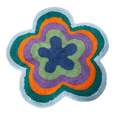 Retro Shaped Rug 30in x
