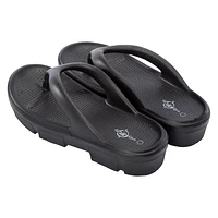 Ladies Puff Sole Flip Flops