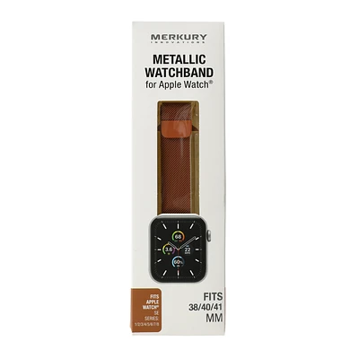 Metallic Watchband For Apple Watch® 38mm/40mm/41