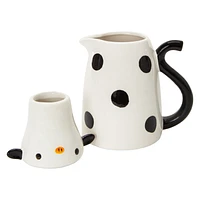 Animal Shaped Ceramic Pitcher & Cup 15.9oz