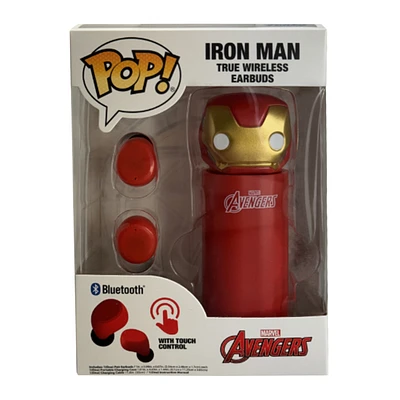 Funko Pop! Iron Man Bluetooth® Wireless Earbuds