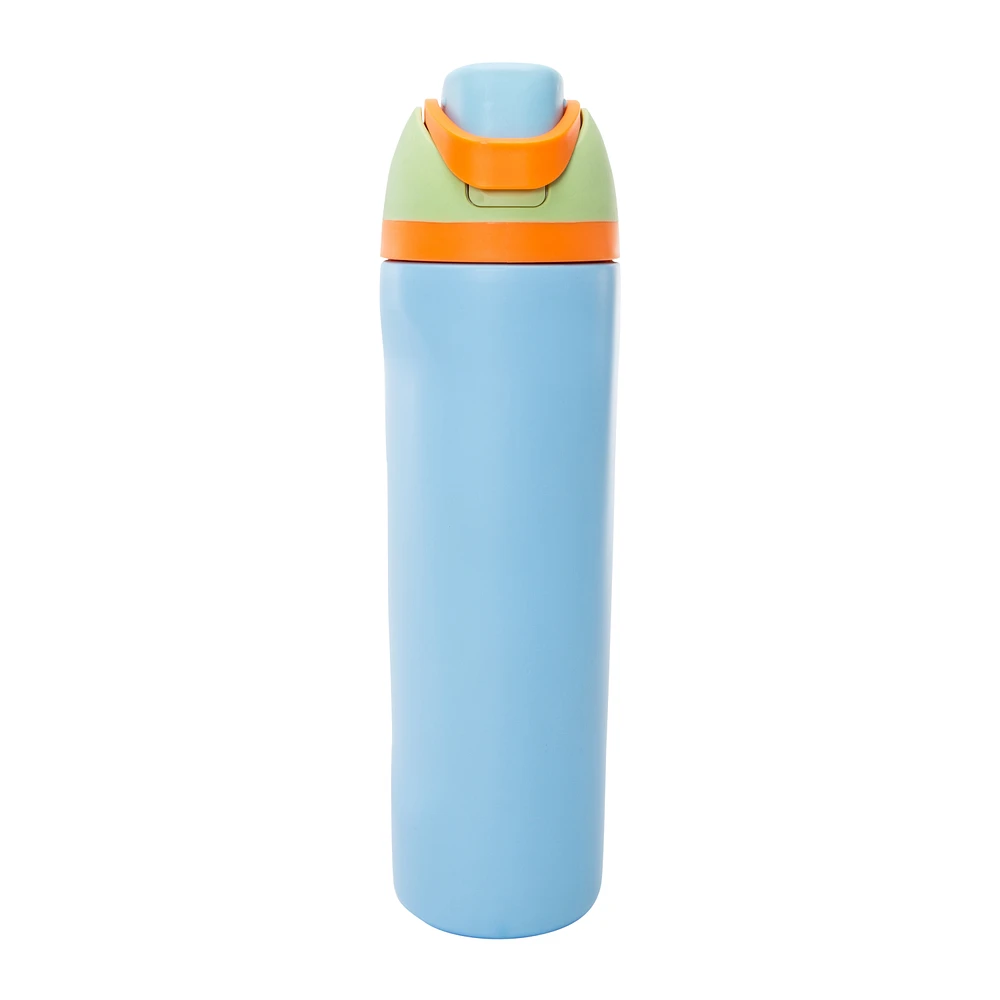 Push-Button Lid Water Bottle 32oz