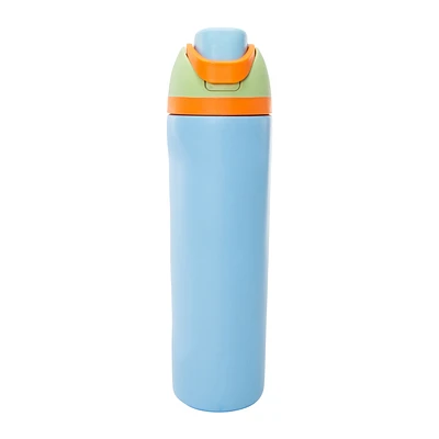 Push-Button Lid Water Bottle 32oz