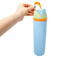 Push-Button Lid Water Bottle 32oz