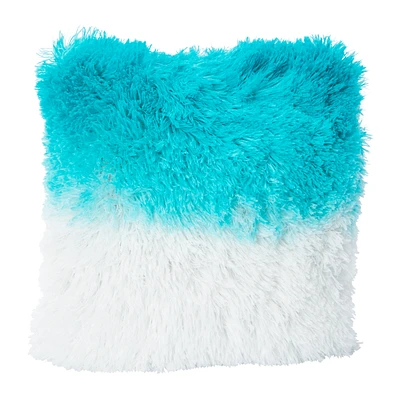 Ombre Plush Throw Pillow 16in x 16in