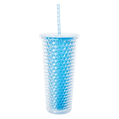 Clear Diamond Tumbler 24oz