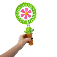 Pinwheel Bubble Wand With Solution 3.4 oz