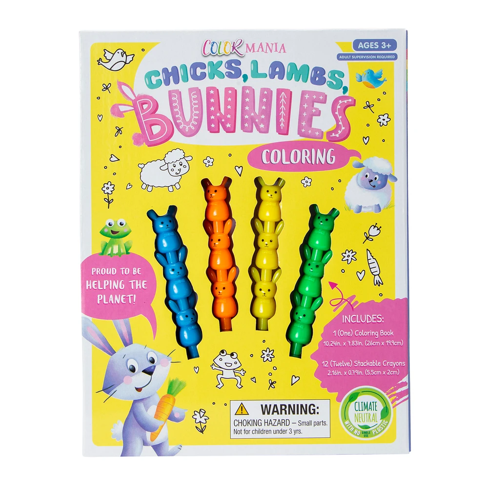 Easter Coloring Book Kit