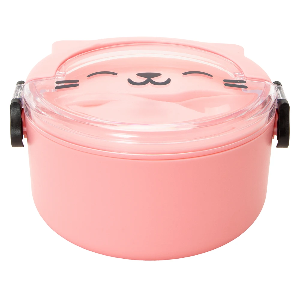 Animal Bento Box With Carry Handle 6.25in x 5.75in