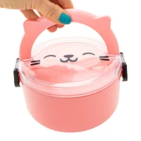 Animal Bento Box With Carry Handle 6.25in x 5.75in