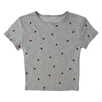 Baby Tee With Allover Print