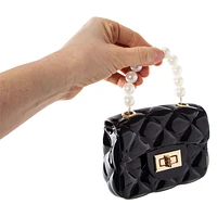 Pearl Jelly Crossbody Bag