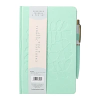 Embossed Journal & Pen Set 5.19in x 7.95in