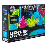 Unbelievable Science Light-Up Crystal Lab Kit