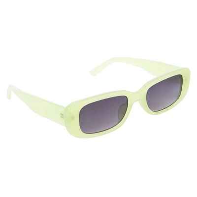 Ladies Plastic Rectangle Sunglasses