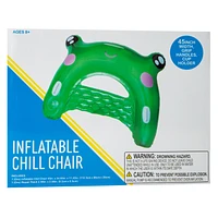 Frog Inflatable Chill Chair 45in x 34.65in