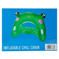 Frog Inflatable Chill Chair 45in x 34.65in