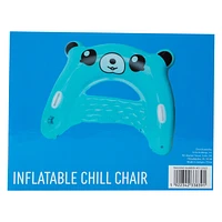 Inflatable Kawaii Bear Chill Chair Pool Float 45in x 34.65in