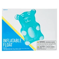 Inflatable Gummy Bear Pool Float 51.57in x 32.68in