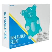 Inflatable Gummy Bear Pool Float 51.57in x 32.68in