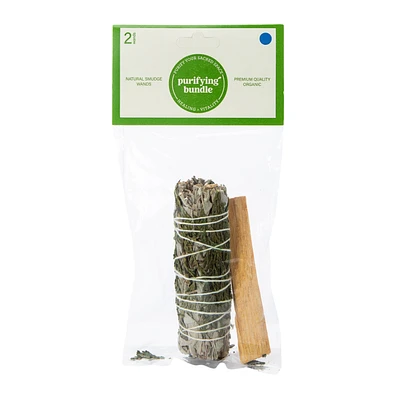 Organic Palo Santo Smudge Stick Set 2-Count