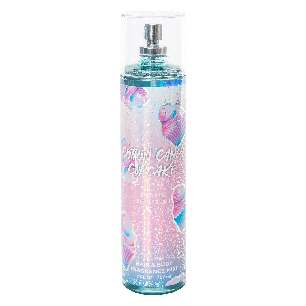 Cotton Candy Cupcake Hair & Body Fragrance Mist 7oz