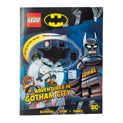 LEGO® Batman™ Adventures In Gotham City Activity Book & Minifigure Set