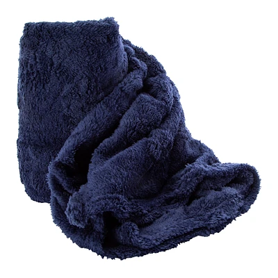 Jacquard Sherpa Blanket 50in x 60in