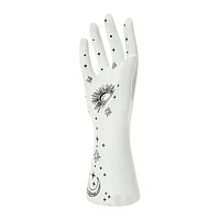 Ceramic Hand Jewelry Holder 3.42in x 9in