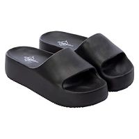 Ladies Platform Slide Sandals