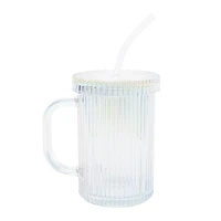 Glass Sipper Mug 13oz